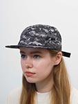 Бейсболка FLEXFIT арт. 7005MC (черный / камуфляж)